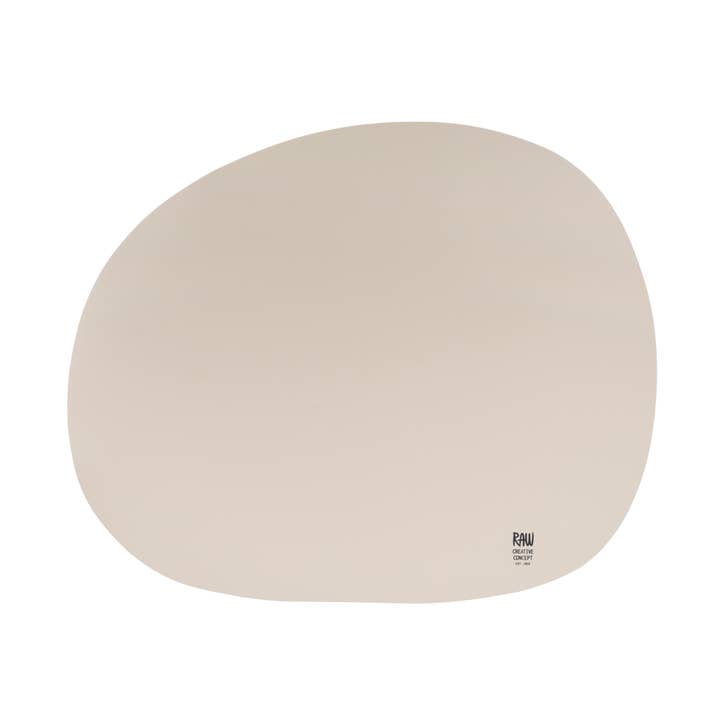 Raw Organic Placemat Silicone Spring Sand 41 X 33,5 Cm for wholesale by Aida A/S