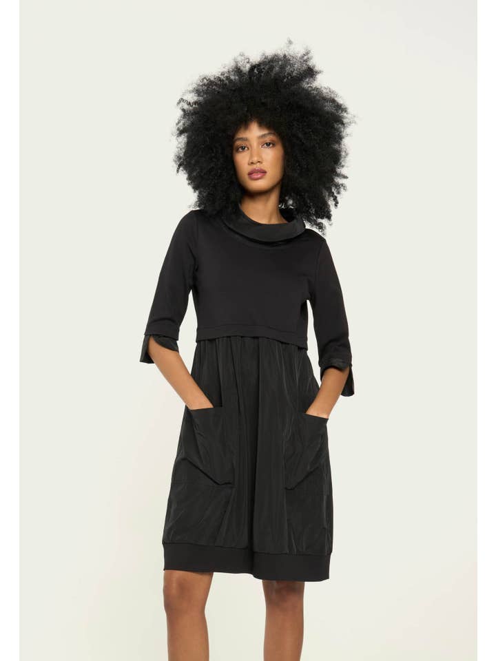 Robe en maille Milano et taffetas Arese en vente B2B pour votre