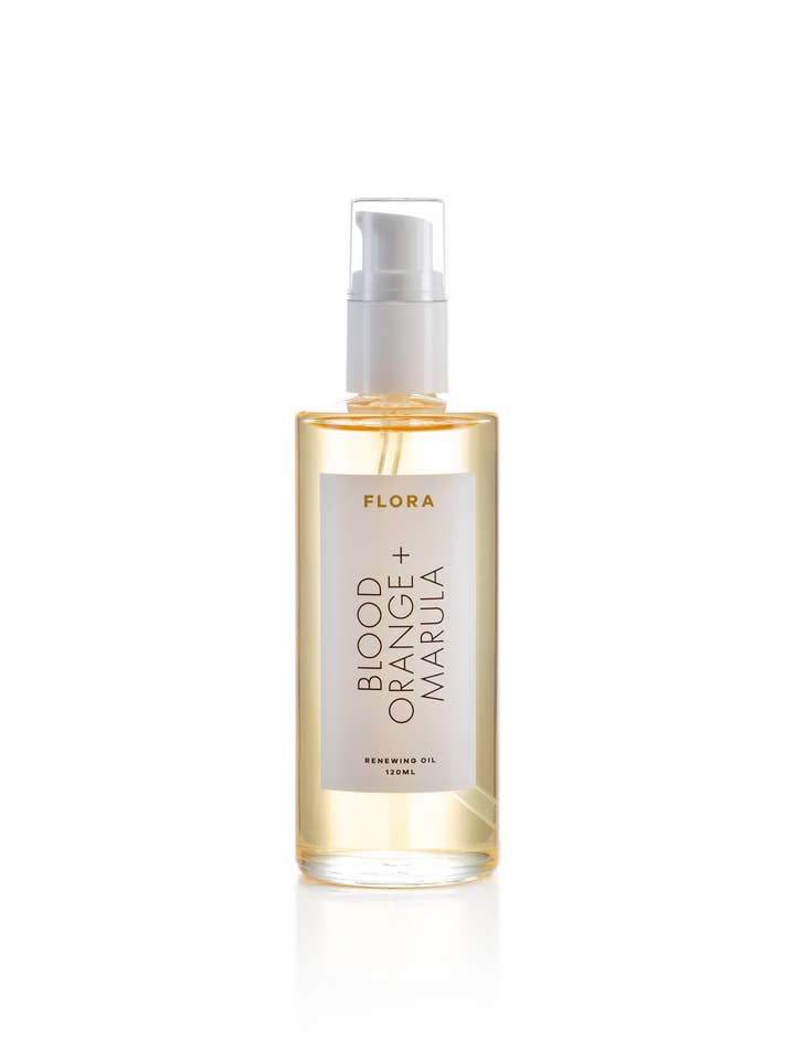 BLOOD ORANGE + MARULA Renewing Body Oil for wholesale by FLORA