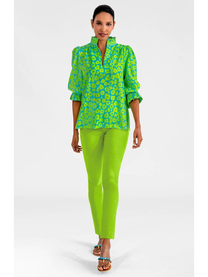 Gretchen Scott LLC - Vente Tunique – femme - Tunique Ruffleneck - Me Jane3