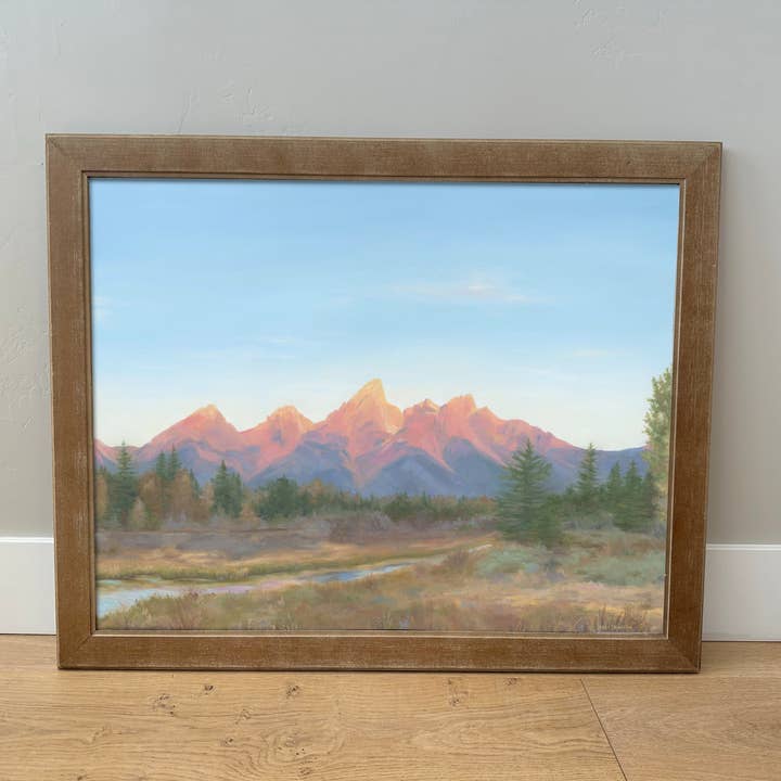 "Sunrise" a Horizontal Giclee Landscape Print for wholesale by Sara Forbush Art