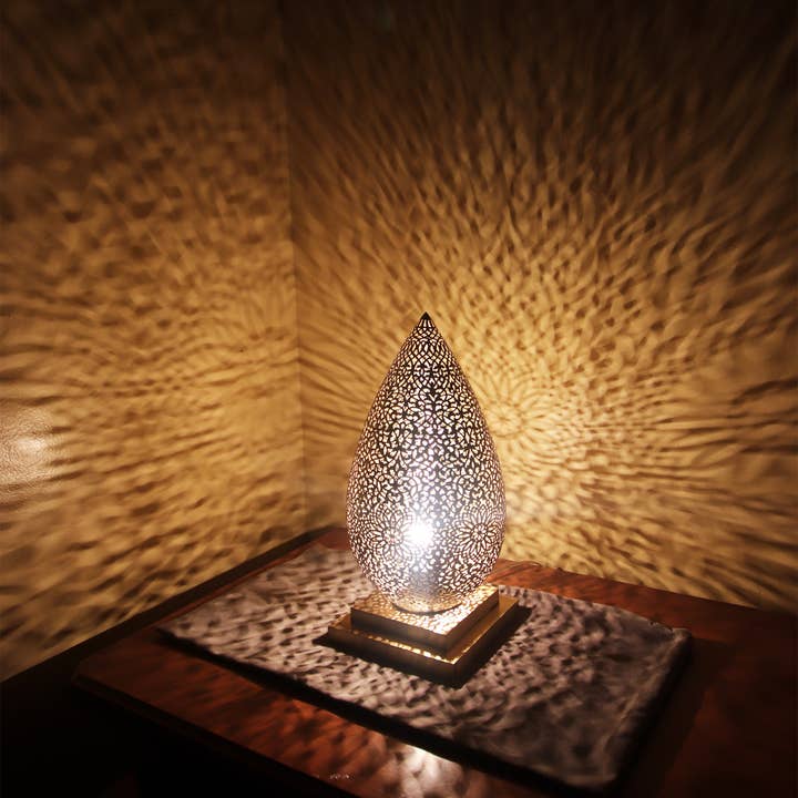 bazarifinagh - Wholesale Accent/Desk Lamp - Handmade Moroccan floor lamp with oriental Design 4