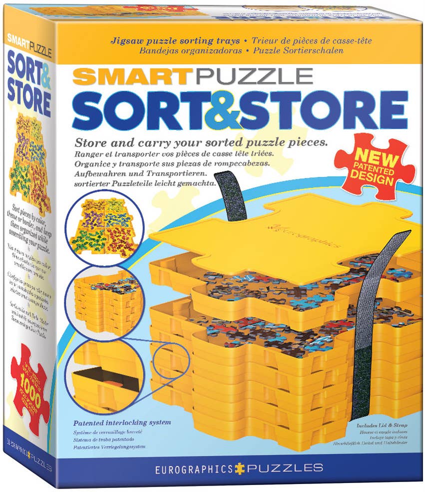 Eurographics Puzzles Europe - Wholesale Puzzle - Adult - Smart-Puzzle Sort and Store0