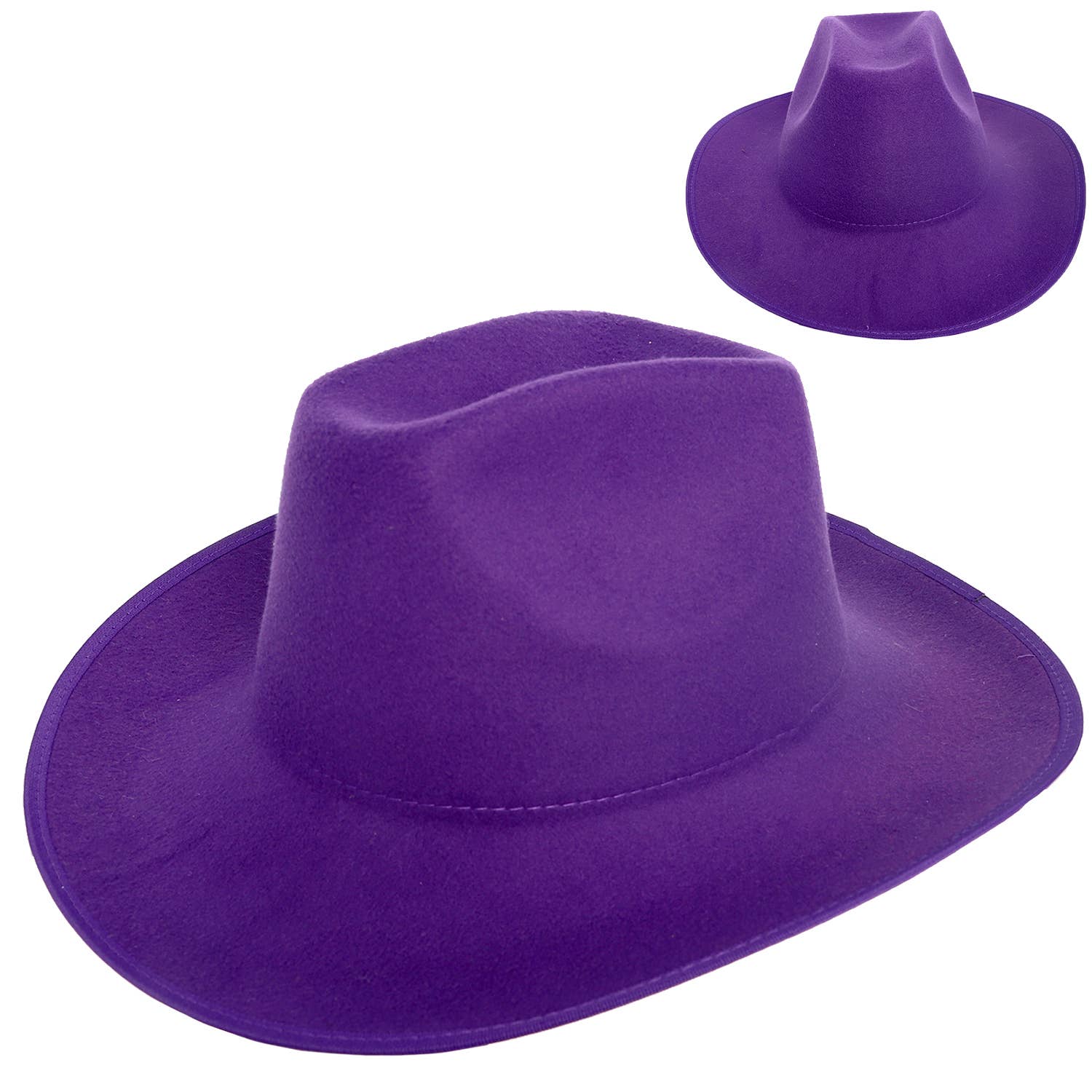 SP Sophia Collection - Wholesale Cowboy Hat - Women's - Fashion Western Felt Wide up Brim Cowboy Hat 4