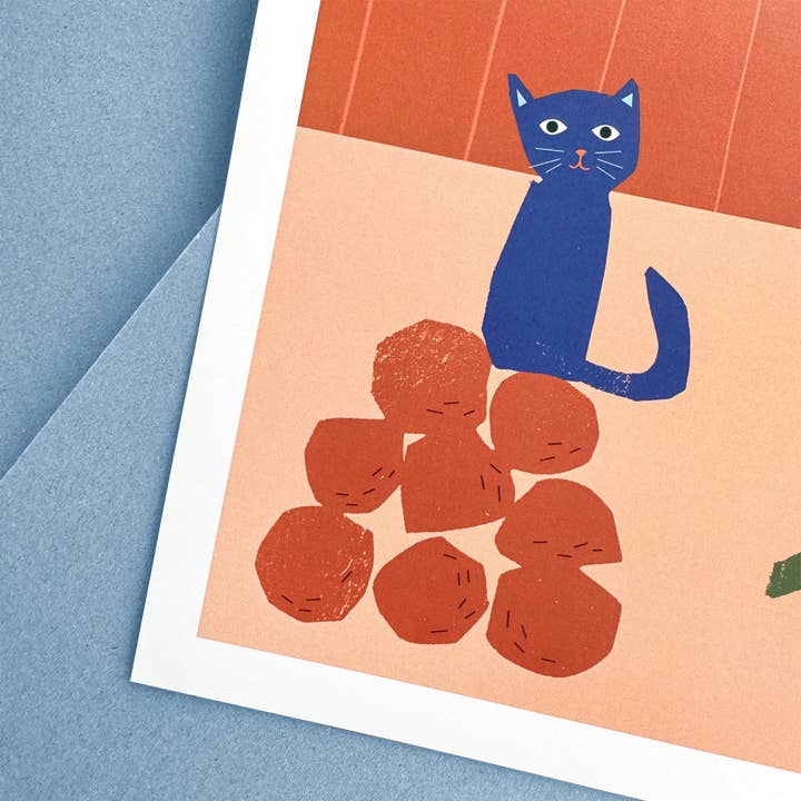 Kautzi Illustrations - Wholesale Art Print - Woodstove – 11 x 14 Print – Wholesale1