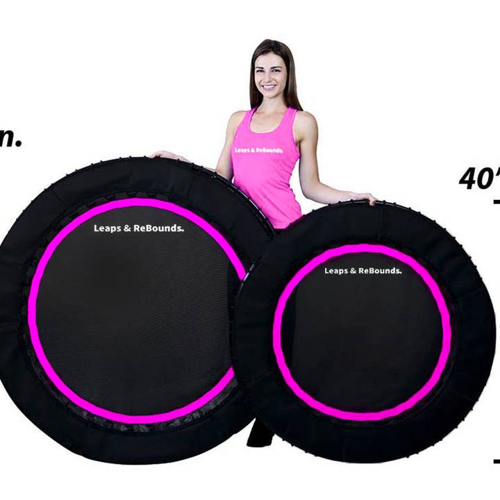 Leaps and Rebounds - Wholesale Fitness equipment - The Leaps and Rebounds Mini Fitness Trampoline and Rebounder1