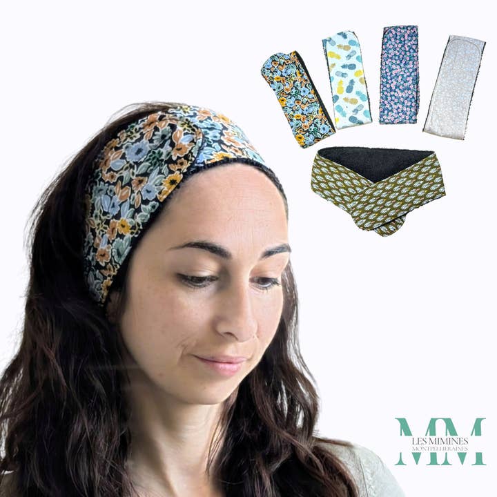 Makeup headband, facial care for wholesale by Les Mimines Montpellieraines