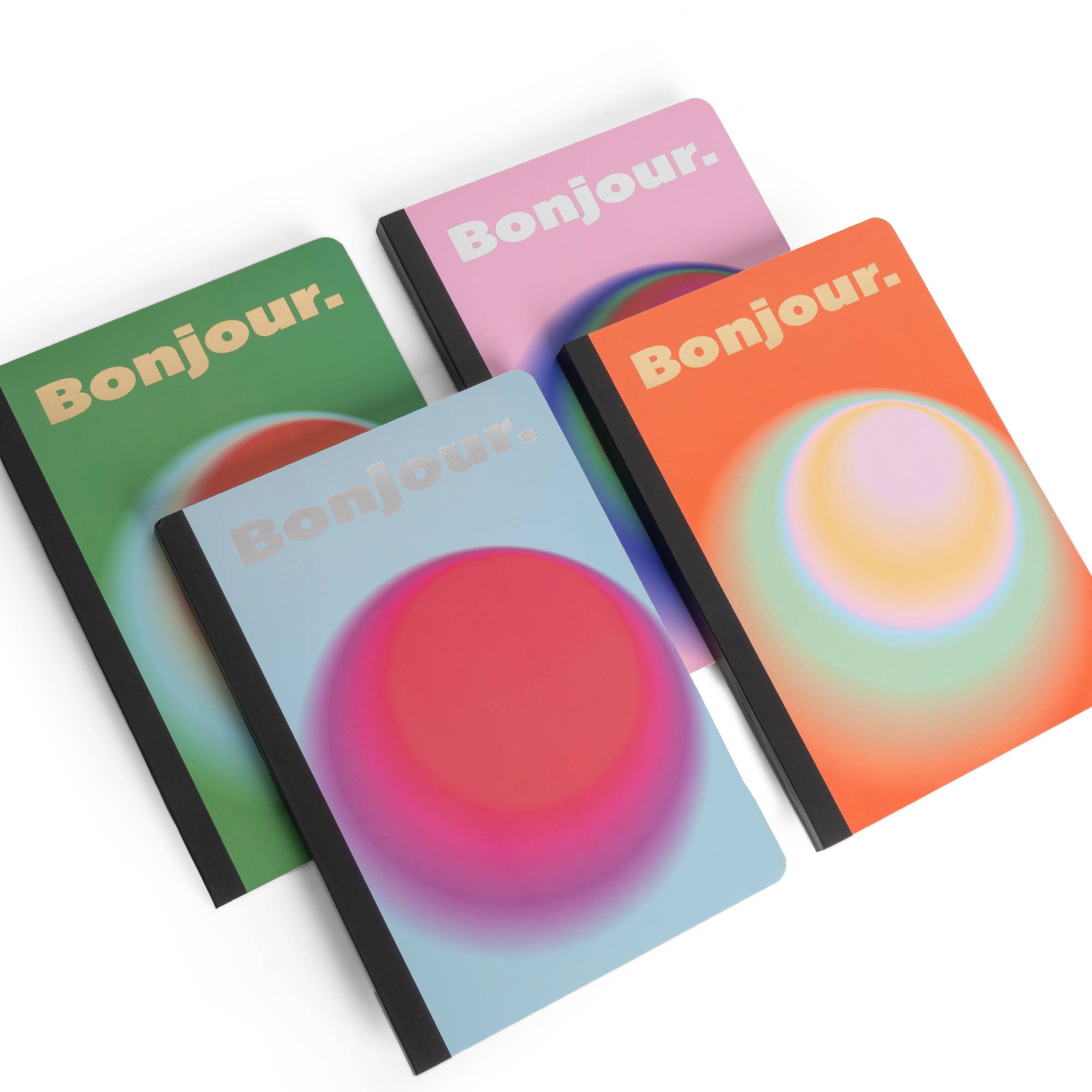 Helio Ferretti – Engroshandel Notesbog – Orange Bonjour A5 notesbog fra Helio Ferretti2