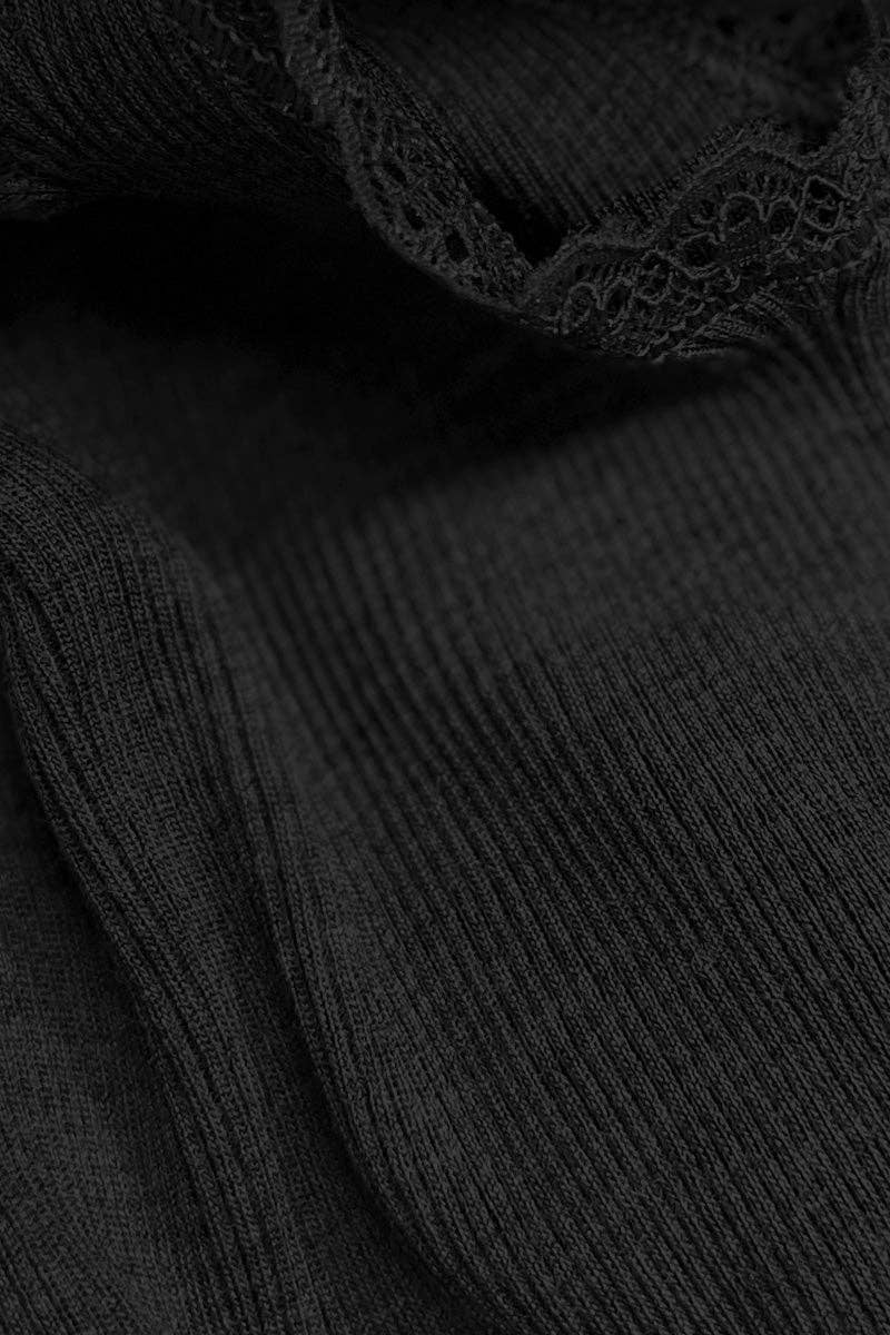 Madiva - Wholesale Knit Top - Women's - Amelie Crewneck - Ribbed Wool and Silk2