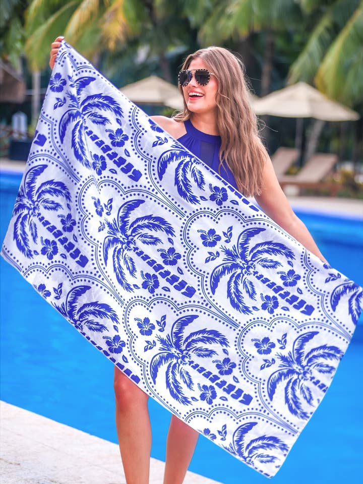 Lily Palms Towel for wholesale by Jess Lea