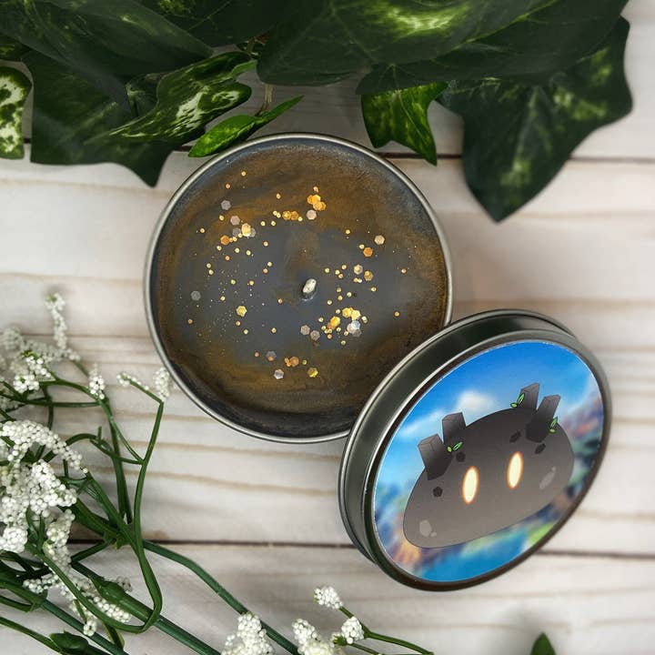 Geo Slime | Genshin Impact Inspired Candle for wholesale by Mizu Crafts
