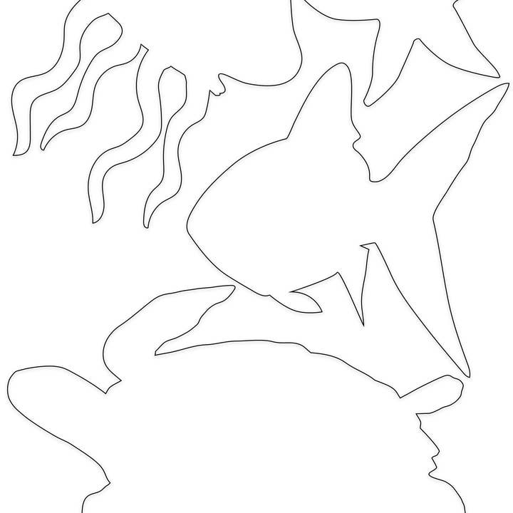 URSUS® / Buntpapierfabrik Ludwig Bähr GmbH & Co. KG - Wholesale DIY Craft Kit - Tegenbogen window film “Underwater World”, 23 x 33 cm3