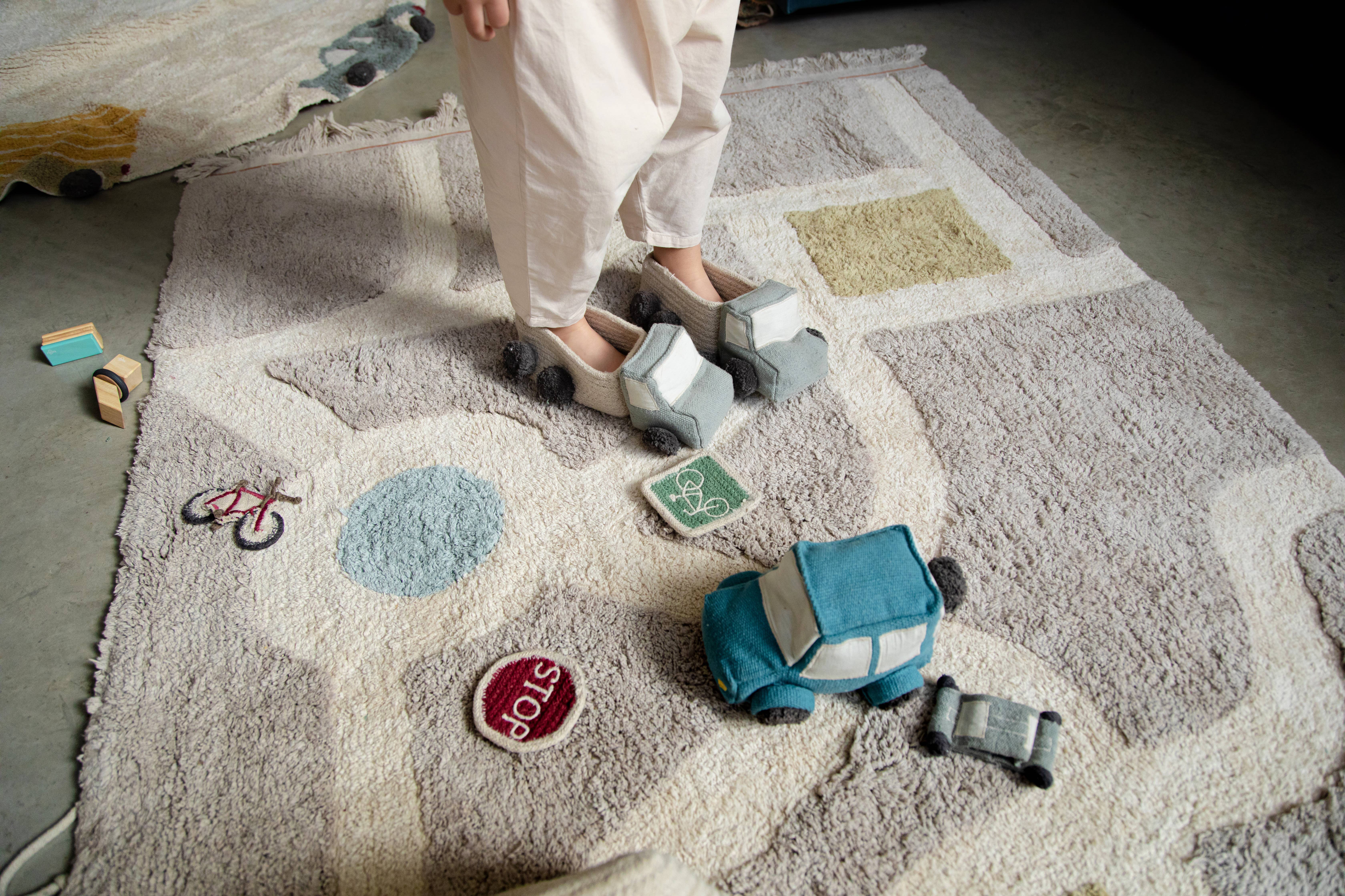 Lorena Canals - Wholesale Basket - Kids & Baby - Set of mini baskets Truck6