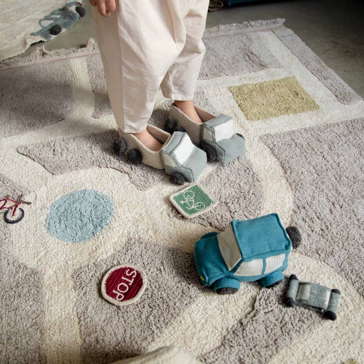 Lorena Canals - Wholesale Basket - Kids & Baby - Set of mini baskets Truck6