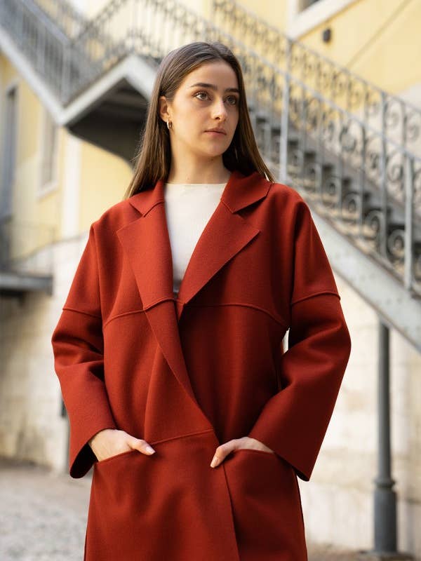 Chicoração - Wholesale Raincoat - Women's - Burel Raincoat Cortes - 100% Wool - more colors10