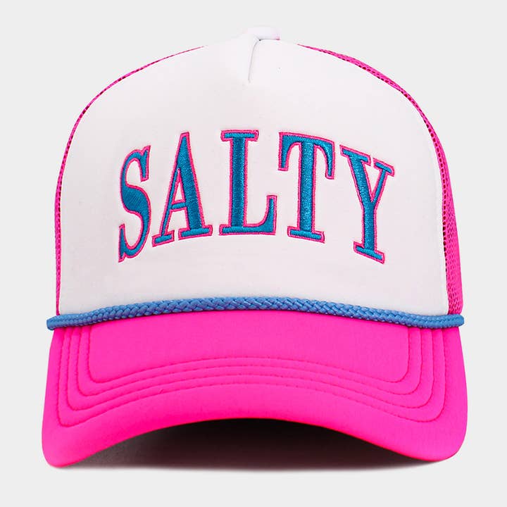 Sensibling Corp. - Wholesale Trucker Hat - Women's - SALTY Message Mesh Back Trucker Hat
9