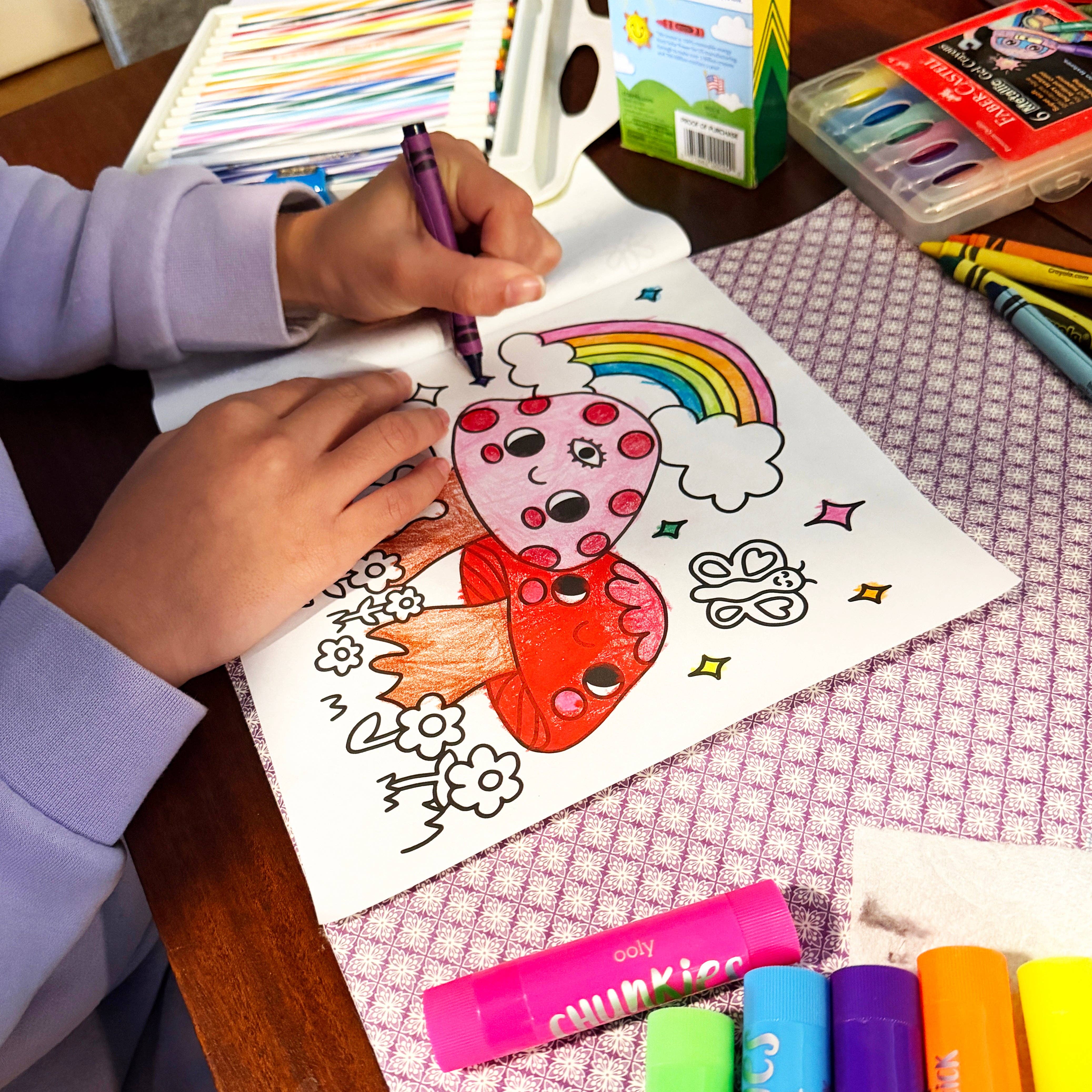 Wokeface - Wholesale Coloring & Activity Book - Kids & Baby - Coloring Book - Magical Moments Whimsical Stress Relief6