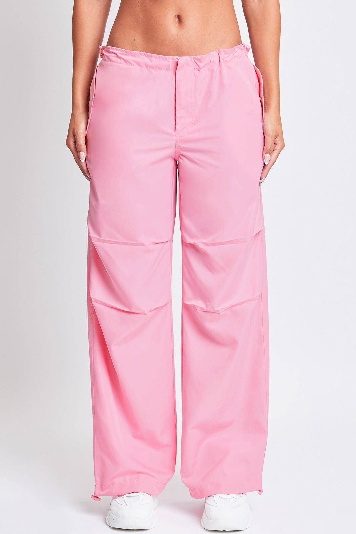 YMI - Wholesale Pants - Women's - Relaxed Nylon Parachute Pants-P1761N110