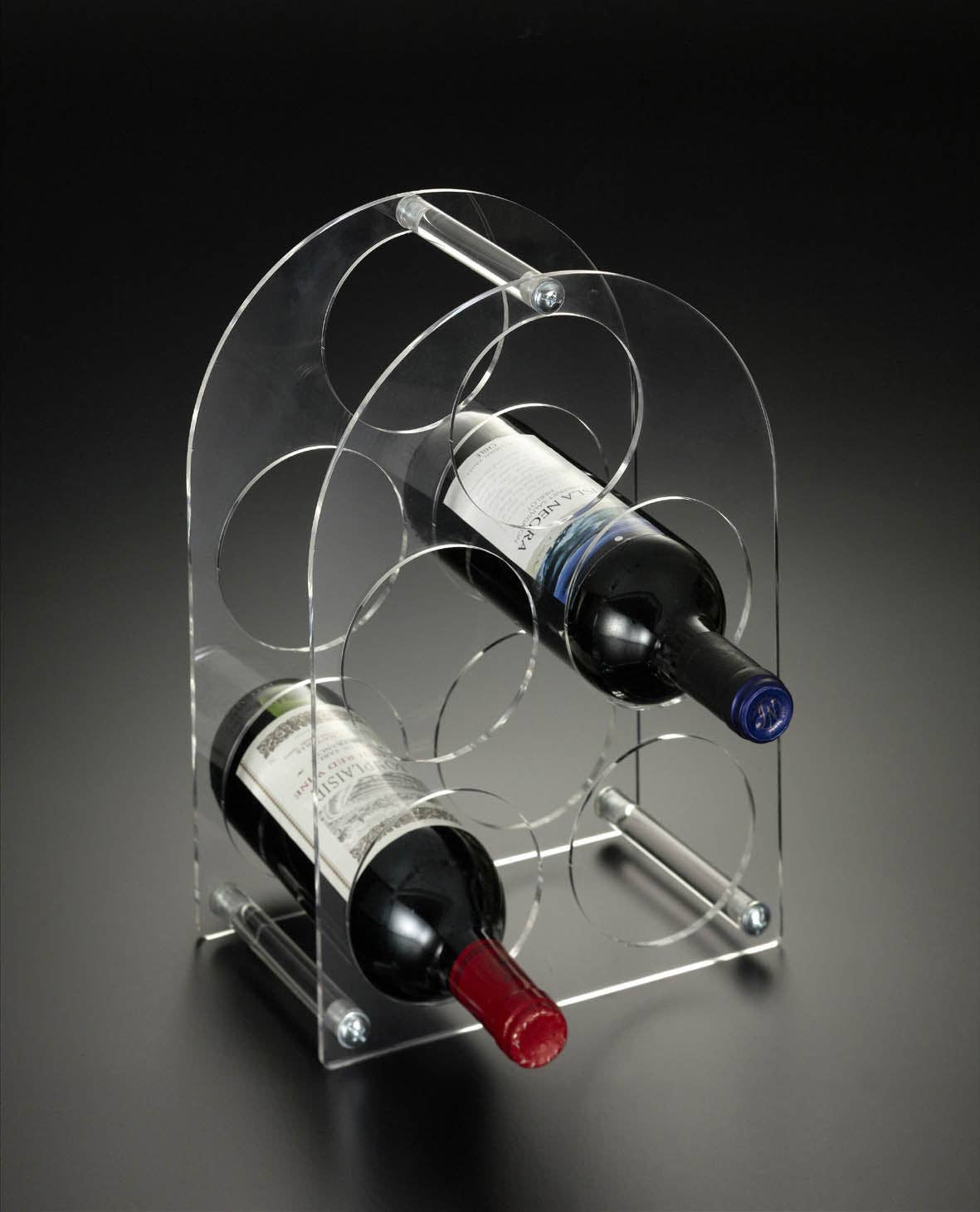 Huang Acrylic - Wholesale Wine Rack - 5-Bottle Wine Rack0