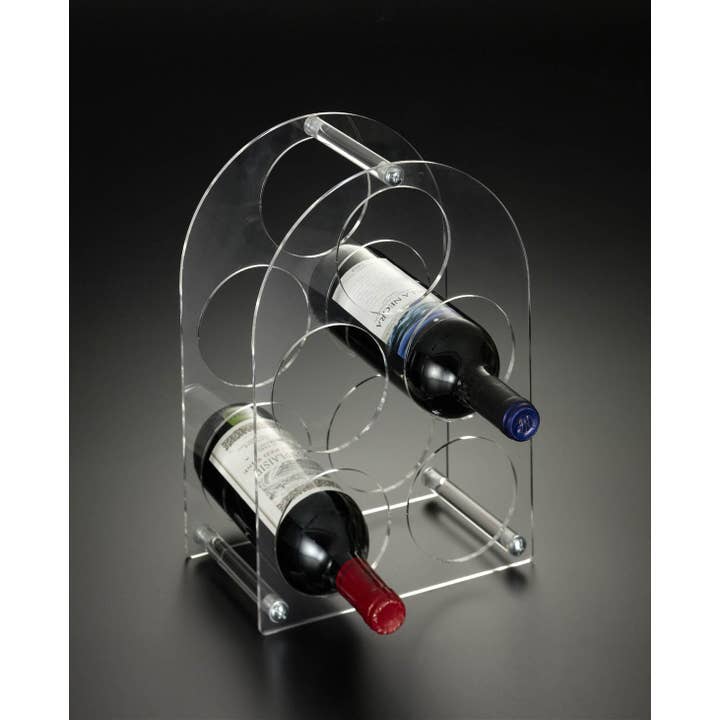 Huang Acrylic - Wholesale Wine Rack - 5-Bottle Wine Rack