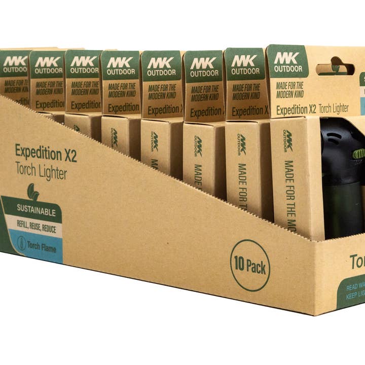 MK Lighter Company - Wholesale Lighter - MK Lighter Outdoor Series, Expedition 2PC Mini Torch Lighter
