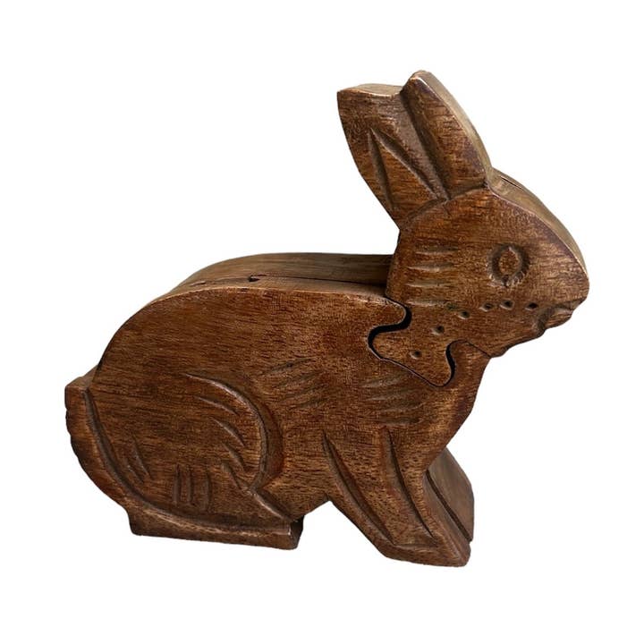 Bunny Puzzle Box for wholesale by Hopes Unlimited