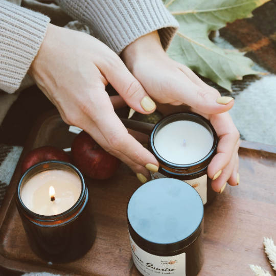 Hey Chalky GmbH – Großhandel Kerze im Glas / gefüllte Kerze – November Nights 155 g Sojakerze | Hergestellt in Deutschland | Handgefertigt4