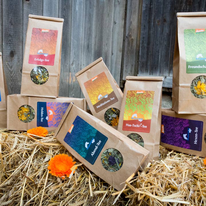 WEGWARTEHOF - Wholesale Health/Detox Tea - Success tea liveliness - strength - joy DEMETER