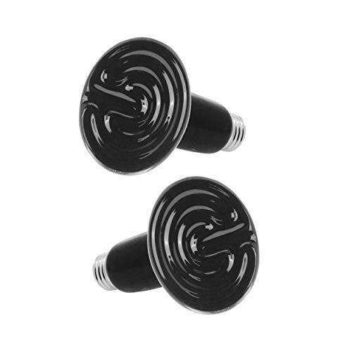 Mandala Crafts - Wholesale Light Bulb/Puck - Ceramic Heat Lamp for Reptiles, 100W Infrared Bulb0