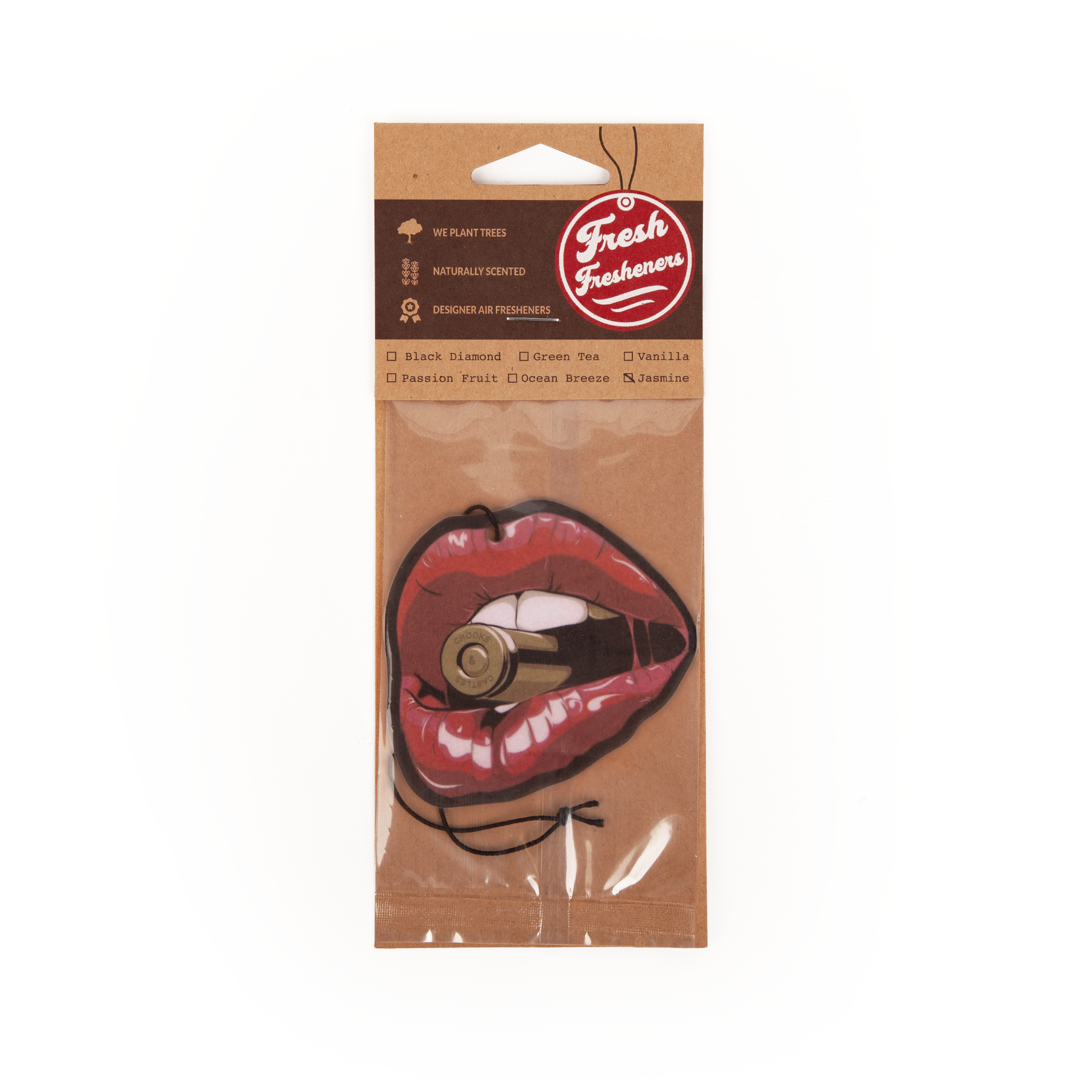 Fresh Fresheners - Wholesale Car Freshener - Women's - Bullet Lips Air Freshener Pack of 122