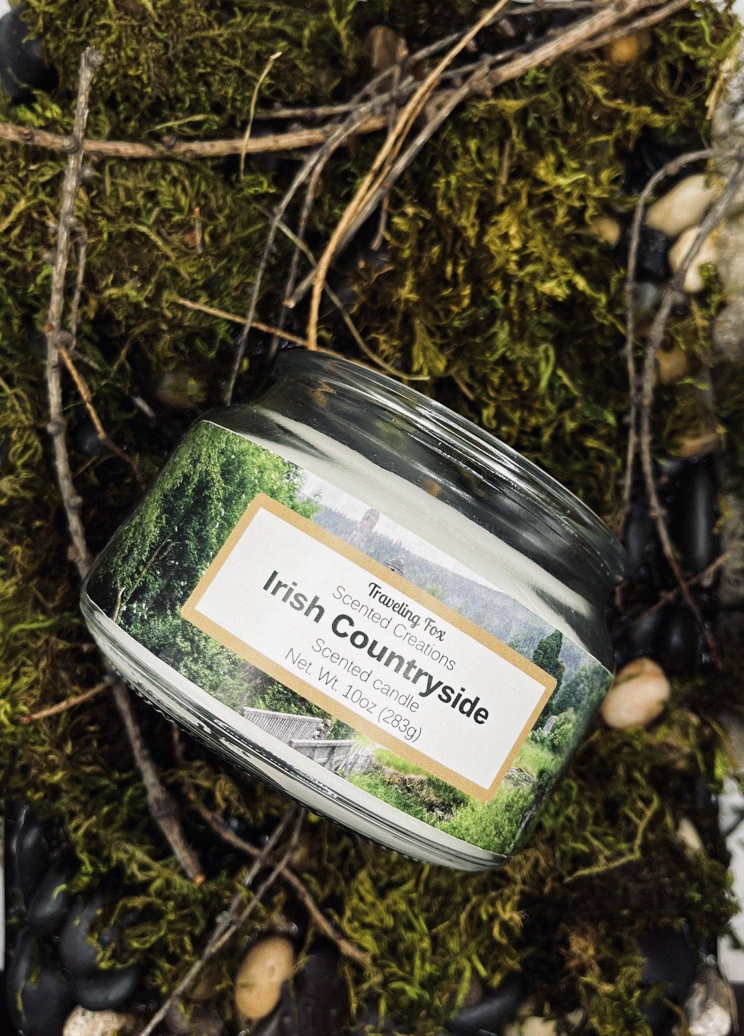 Traveling Fox Scented Creations - Wholesale Jar/Filled Candle - Irish Countryside Scented Candle2