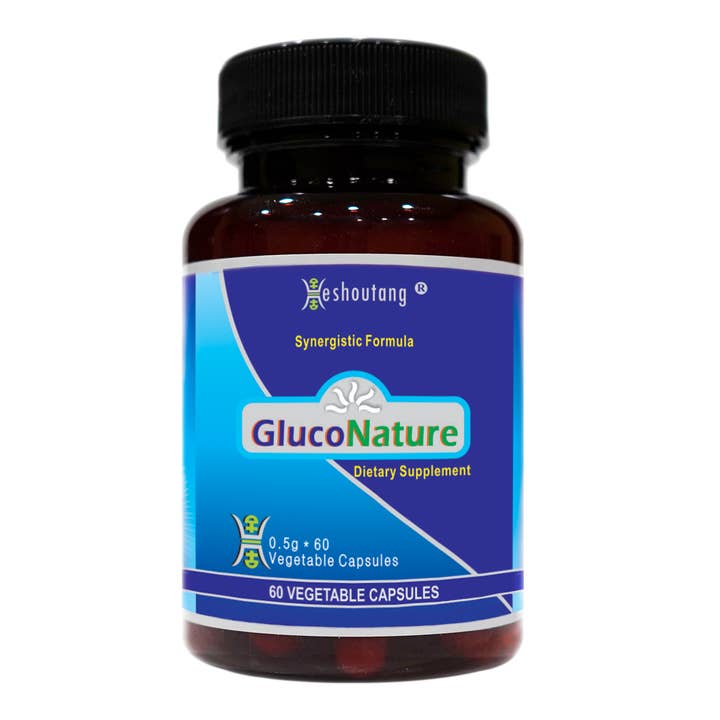 GlucoNature|15 Years On Market Herbal Blood Sugar Optimizer for wholesale by Heshoutang Natural Health