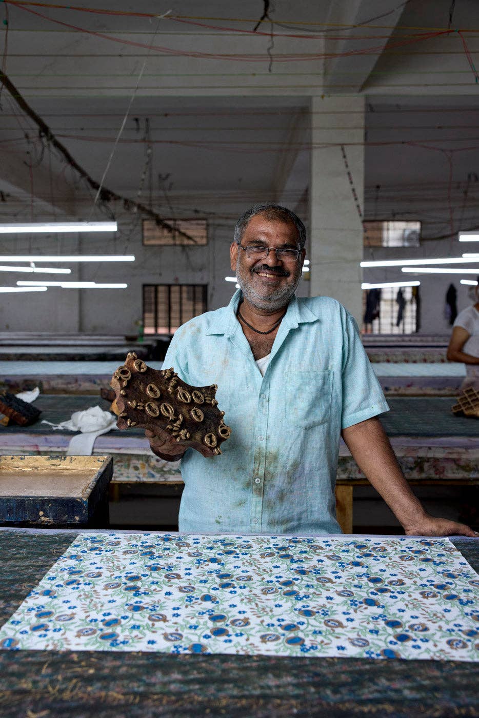 Paper Mirchi - Wholesale Gift Bag - Hand Block Printed Gift Bags (Small) - Indigo11