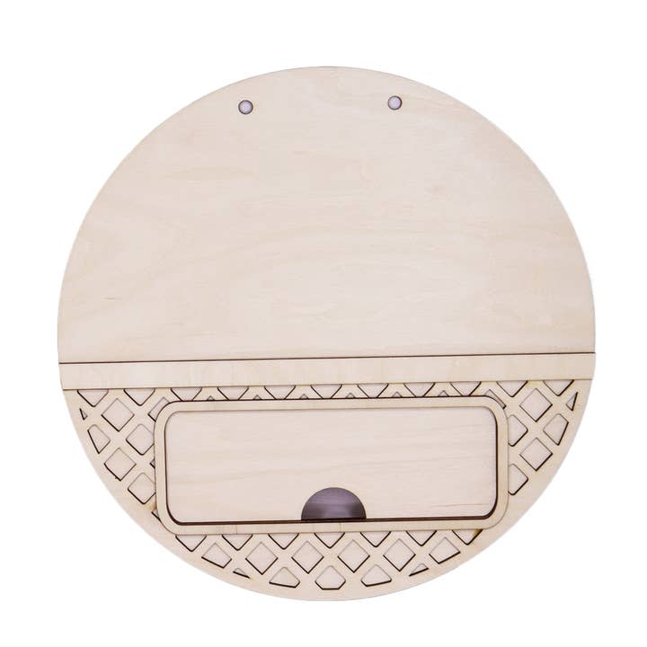 Base para insertos intercambiables - Colgador de puerta para venta al por mayor de Timber & Twine DIY