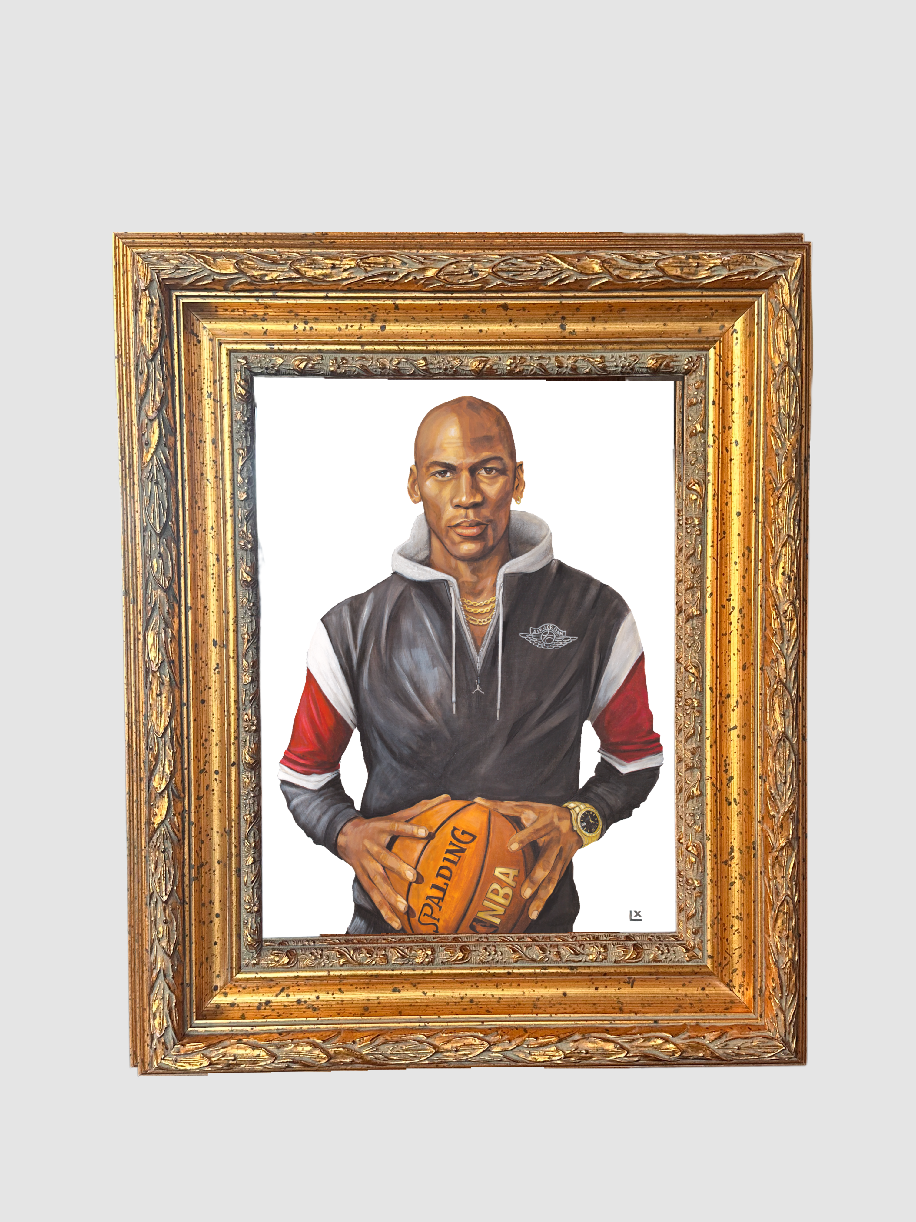 LX Artworks - Venta al por mayor Ilustración - Lienzo Michael Jordan1