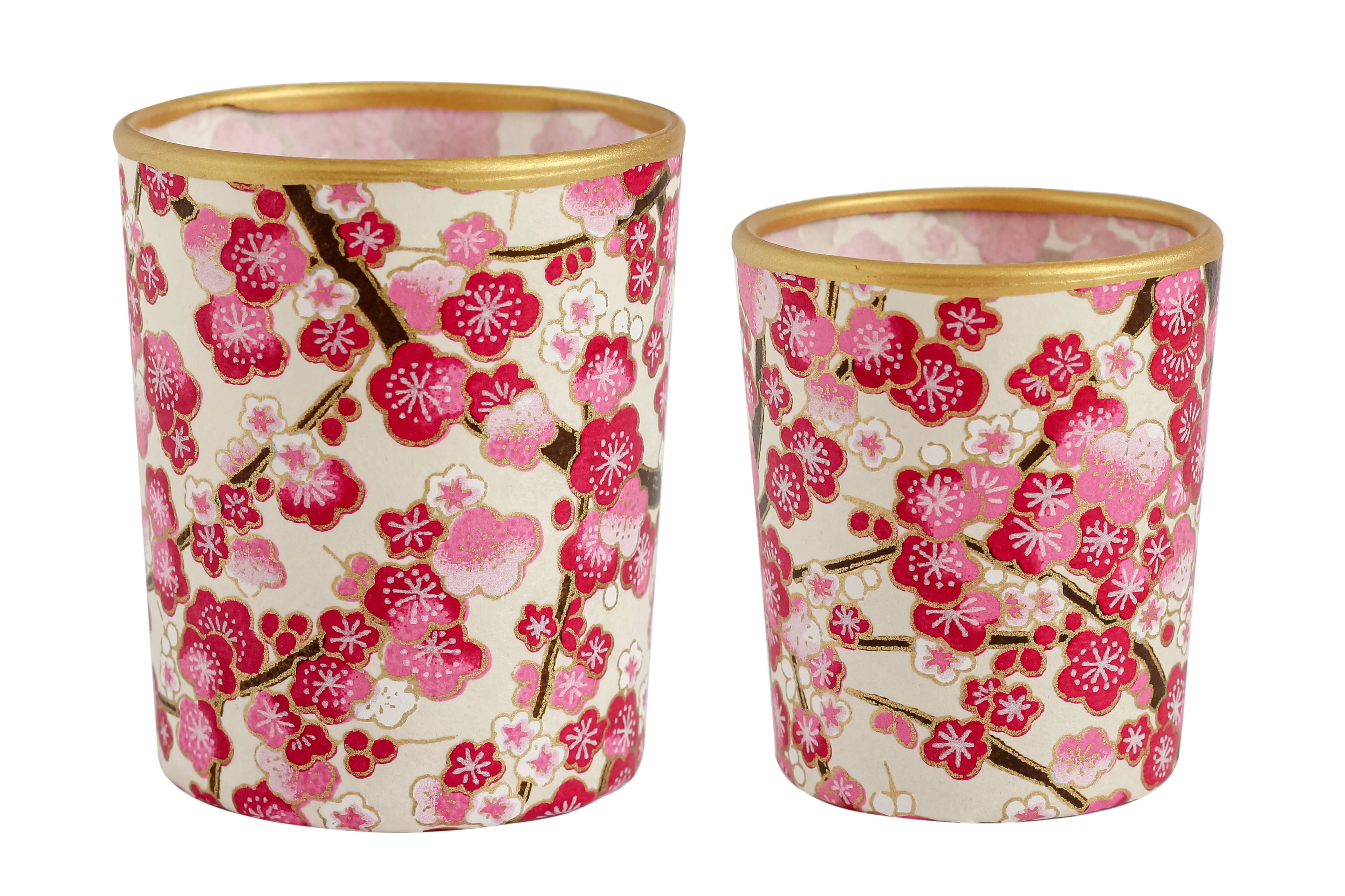 LILI'S LOFT - Wholesale Candle Holder - Medium tealight holder, Japan/Bordeaux