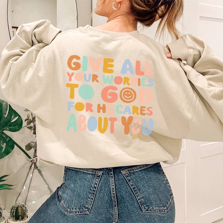 Gib all deine Sorgen Gott für den Großhandel von The Dirty Cowgirl Apparel