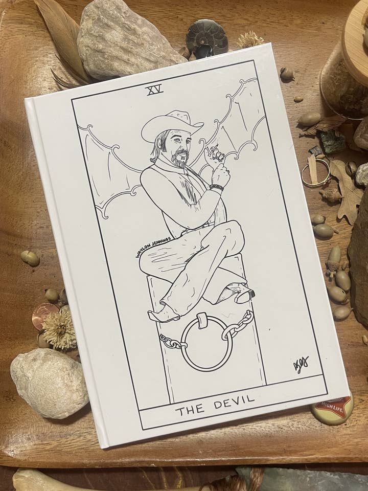 Devil / Angel Hardcover Journal for wholesale by The Outlaw Oracle