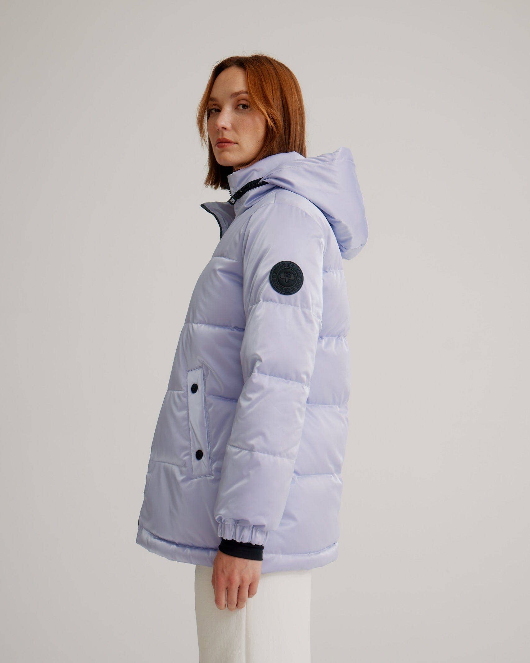 Arctic Expedition - Wholesale Puffer Jacket - Women's - Sarnia Liquid Shine Puffer Jacket6