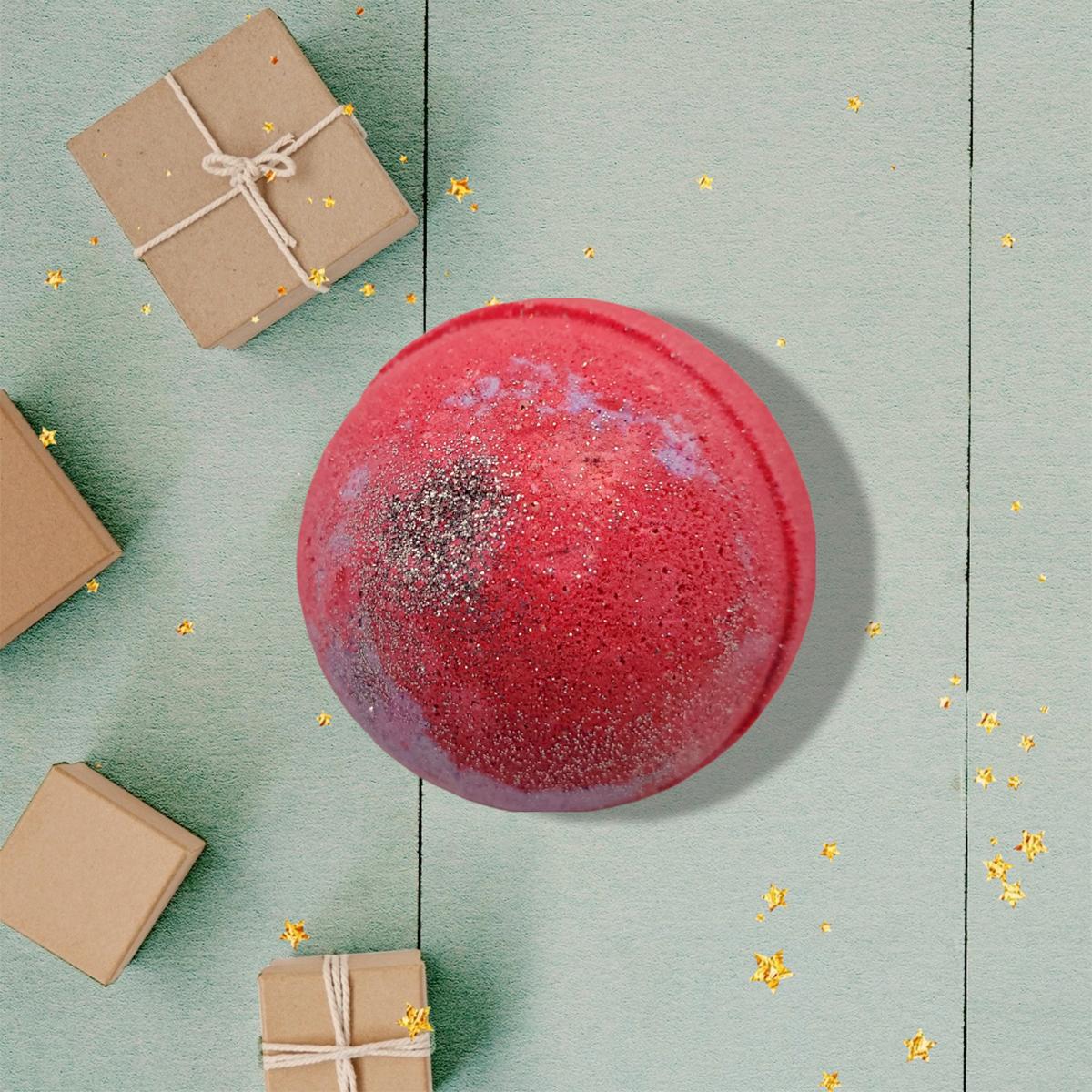 Evolve Botanica - Wholesale Bath Bomb/Fizz - Natural Bath Bomb handmade Cranberry Fig - Holiday + Winter3