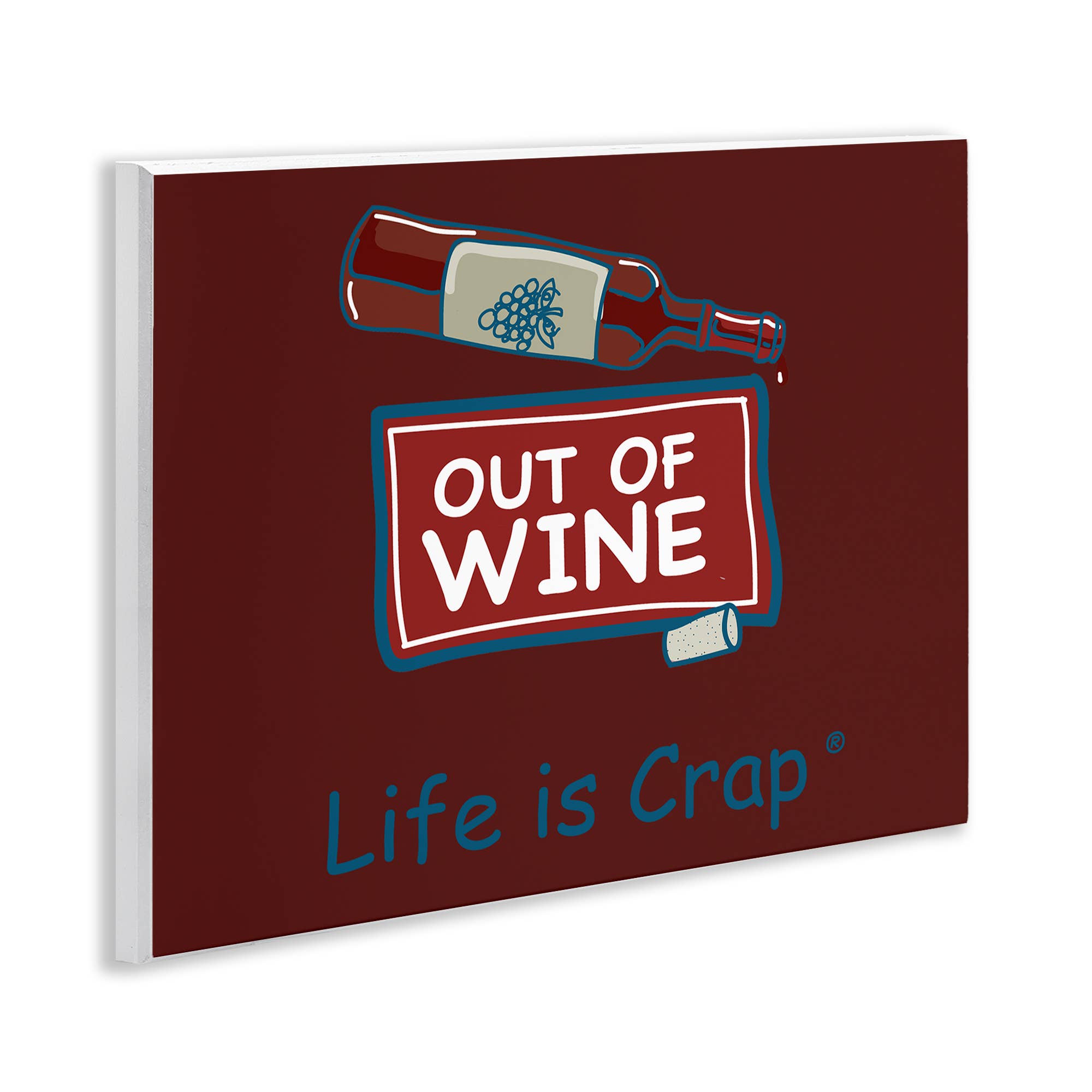 Stupell Industries – wholesale Wall decor – Kids & Baby – Out Of Wine Bottle Wall Plaque Art1
