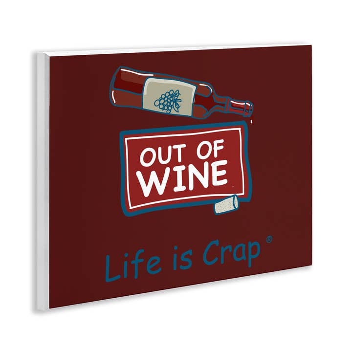 Stupell Industries – wholesale Wall decor – Kids & Baby – Out Of Wine Bottle Wall Plaque Art1