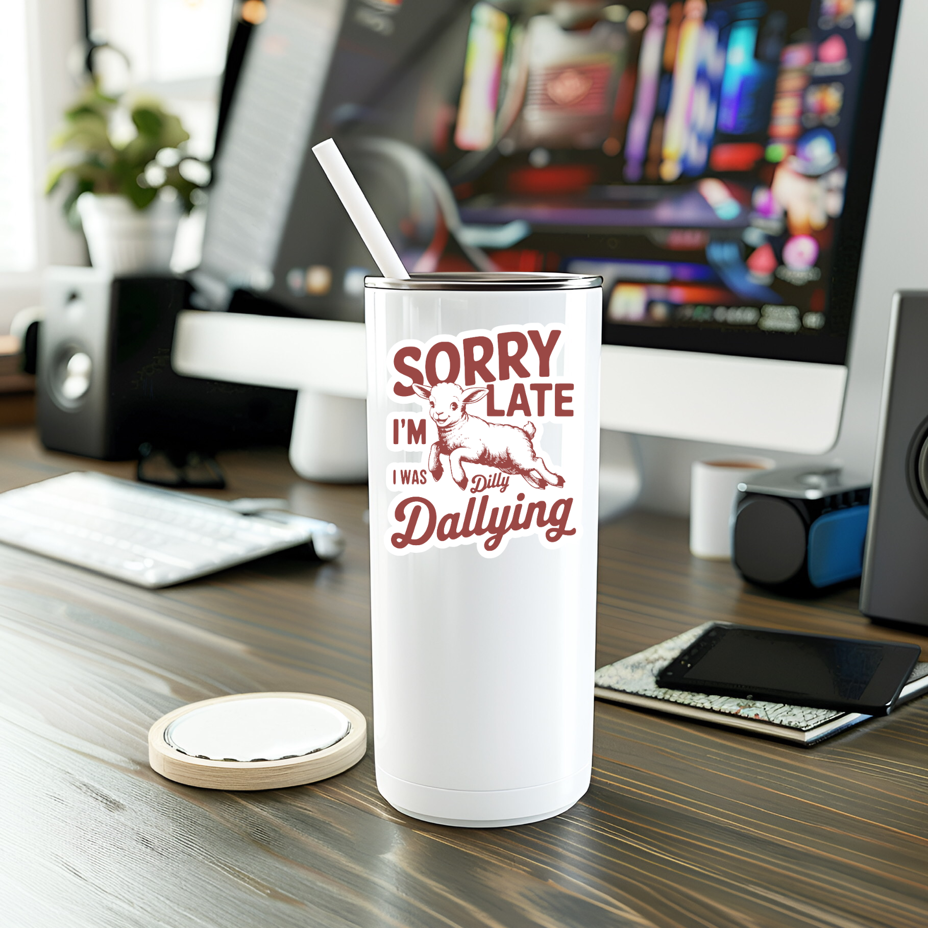 Mystical Monkey Toes – Adesivo por atacado – Autocolante de Vinil Engraçado Eu Estava a Procrastinar2