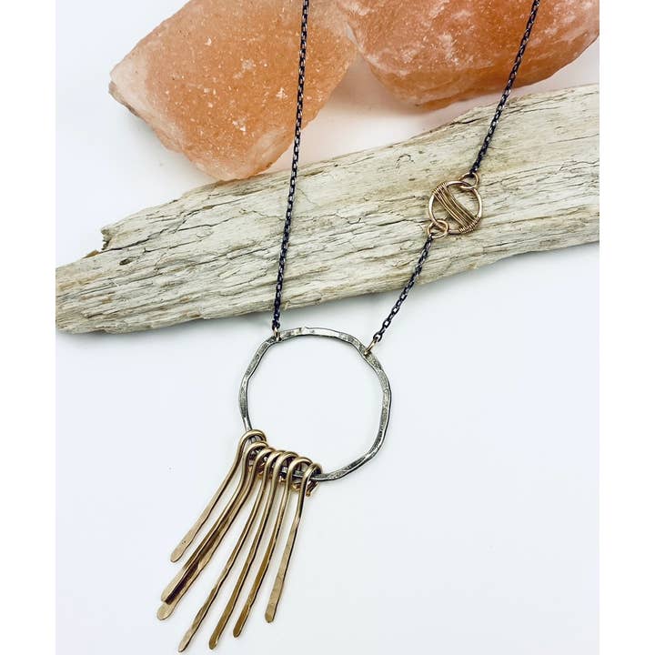 Laura J Designs - Wholesale Pendant/Charm Necklace - Elektra Bars Necklace7