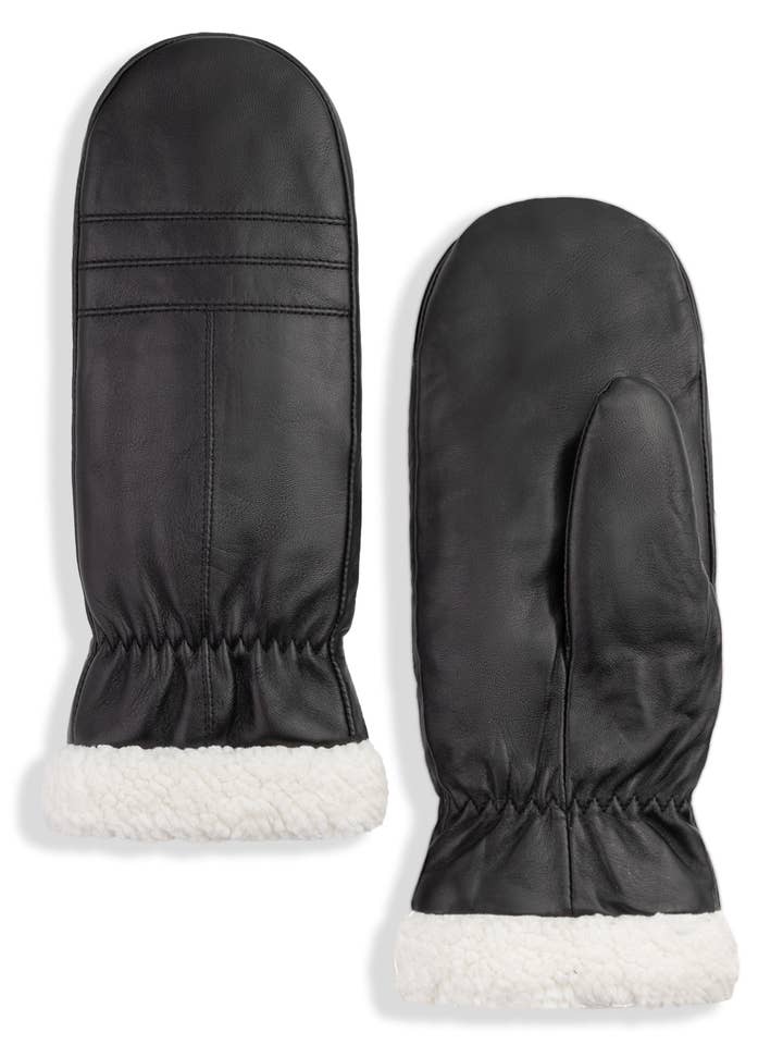 Moufles en cuir confortables Colwood - Femme pour la vente par BRUME