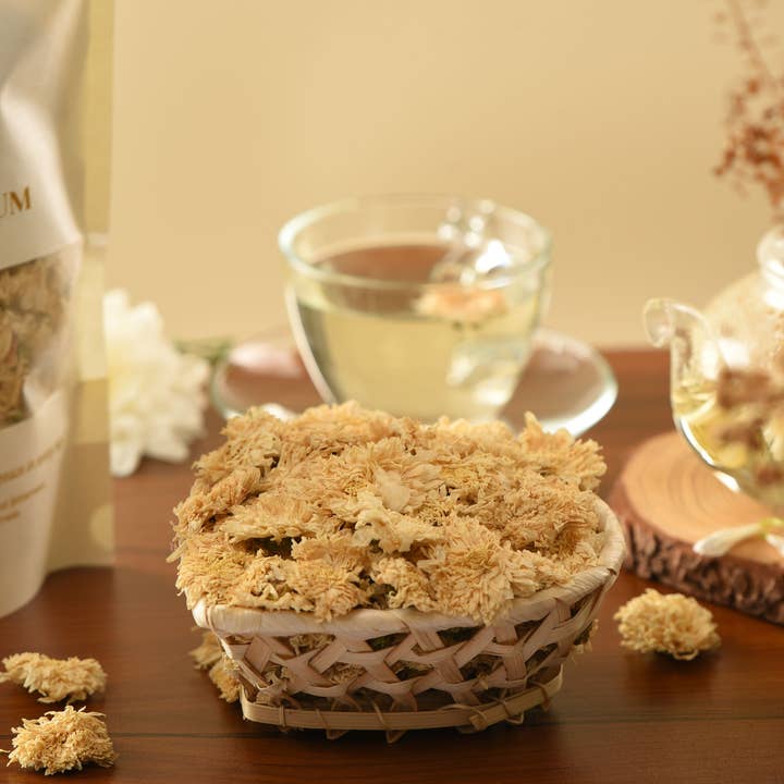 Terralux LLC – wholesale Loose tea – White Chrysanthemum Herbal Tea5