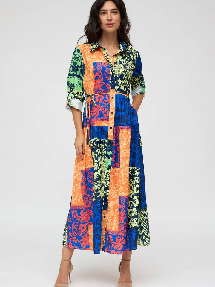 SWEET MAGIC MODA Y COMPLEMENTOS - Vendita all'ingrosso Vestito - Donna - ABITO STAMPATO 5