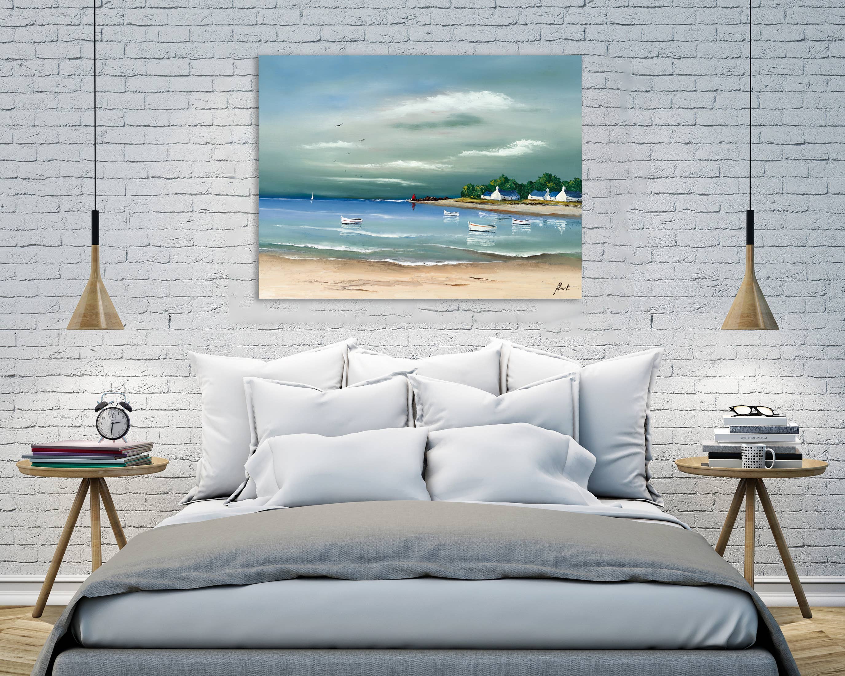 Jaxson Rea - Wholesale Art Print - Côte bretonne I Gallery Wrapped Canvas2