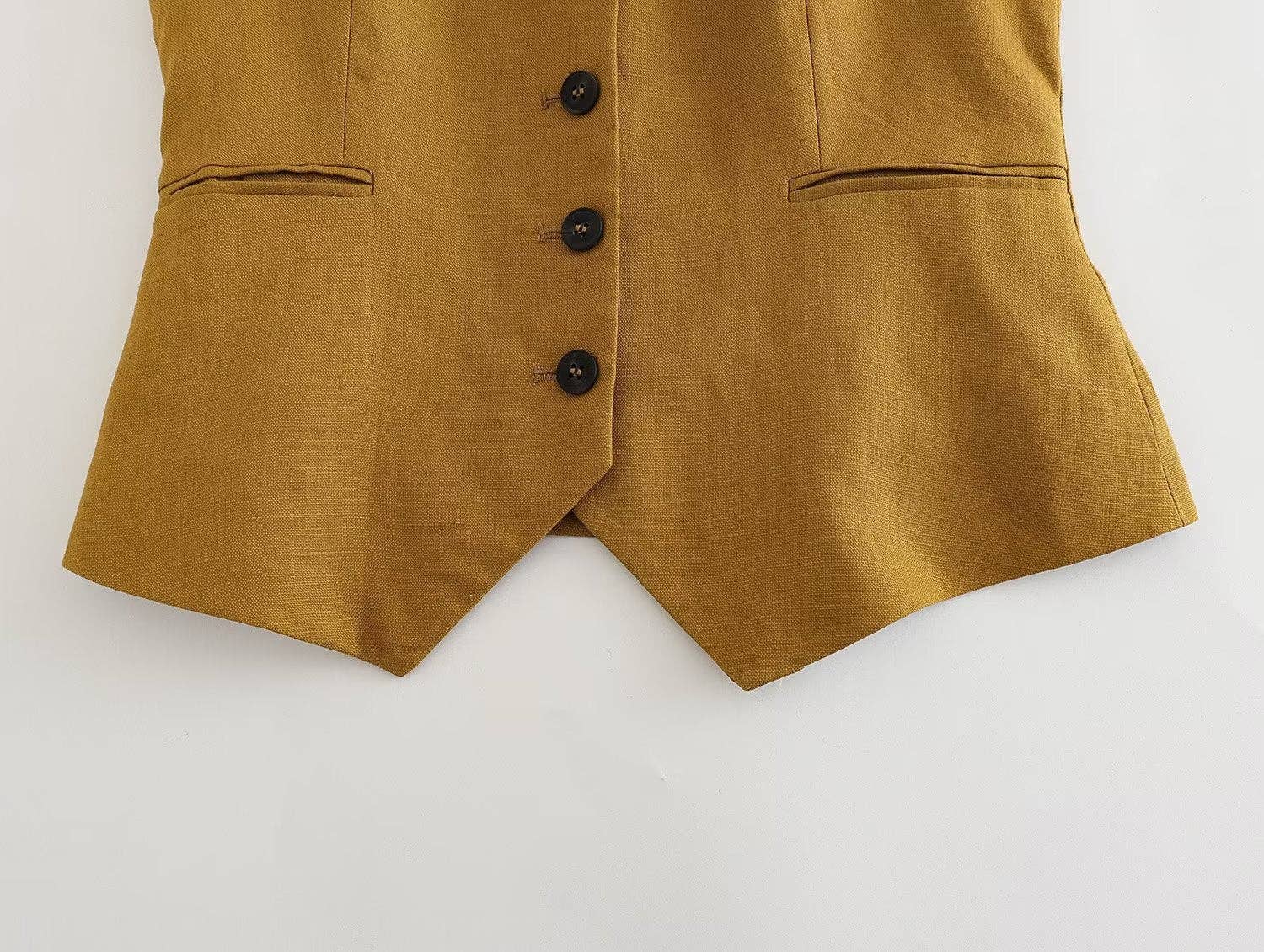 Marayn - Wholesale Suit Set - Women's - Linen Suit Set Blazer Vest and Trousers  Chic Export83