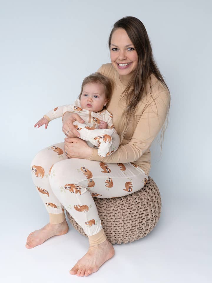 Silkberry Baby - Wholesale Sleepsuit - Baby - Bamboo Zip up Footed Sleeper (Print)7